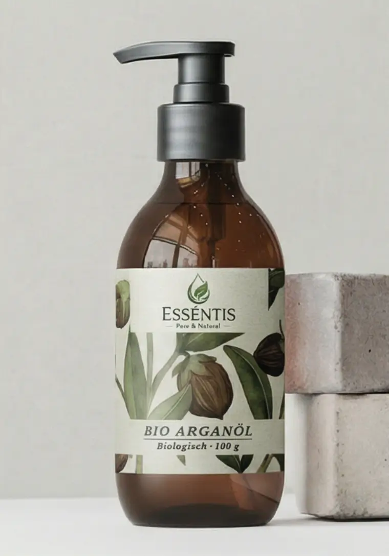 Pflanzenöl im Pumpspender als Private-Label-Produkt